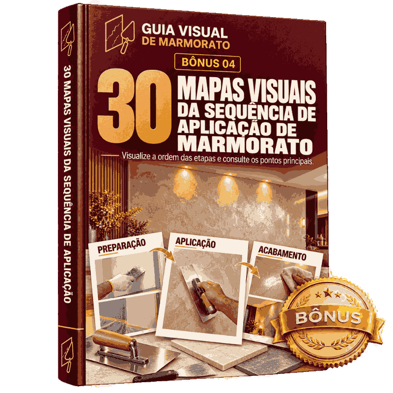 30 Mapas Visuais da Sequência de Aplicação de Marmorato